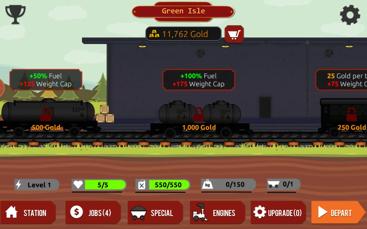 Rails And Metal screenshot