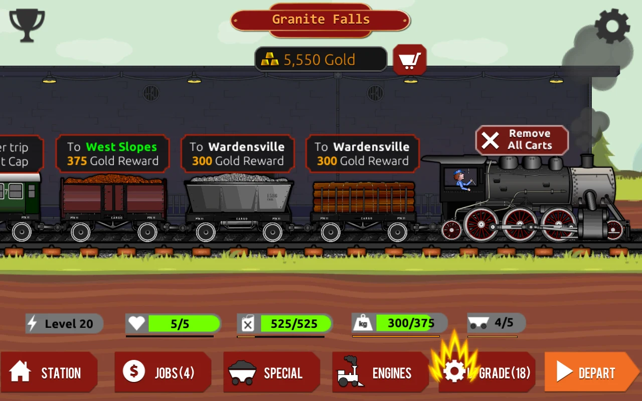 Rails And Metal screenshot